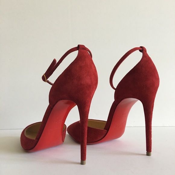Christian Louboutin Shoes Christian Louboutin Uptown Red Suede